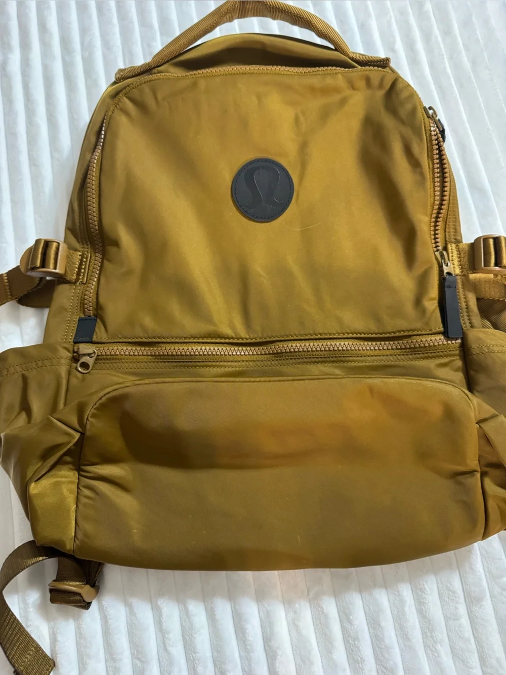 lululemon athletica Men's Mustard Brown Backpack